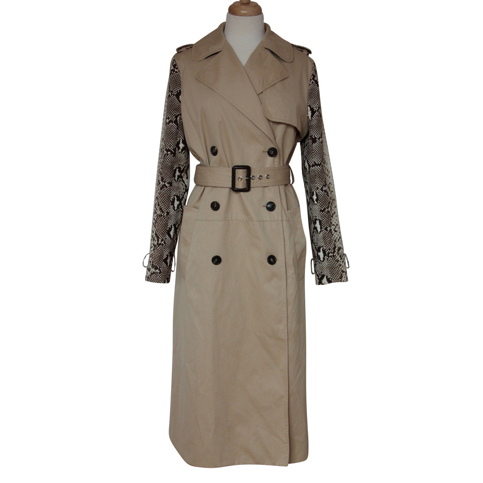 Chloé Giacca/Cappotto in Cotone in Beige