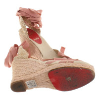 Christian Louboutin Wedges in the espadrille look