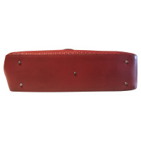Valextra Valextra leather bag in red leather