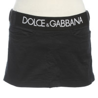 Dolce & Gabbana Gonna in Cotone in Nero