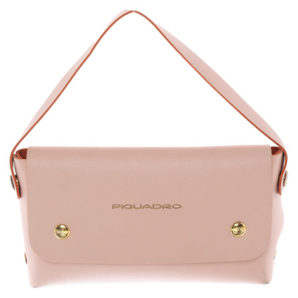 Piquadro Clutch Bag Leather in Pink