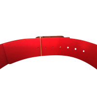 Balenciaga Ceinture en Cuir en Rouge