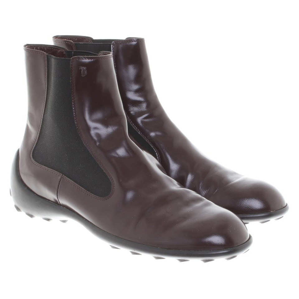 Tod's Ankle boots in Bordeaux