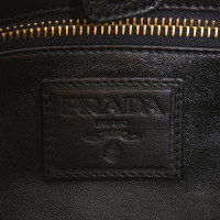 Prada Handtasche in Gold/Schwarz