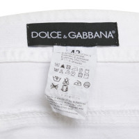 Dolce & Gabbana Denim jasje in wit
