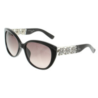 Christian Dior Sonnenbrille mit Schmucksteinen