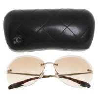 Chanel Sonnenbrille in Gold