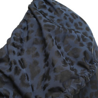 Escada Coat with black pattern