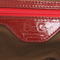 Dolce & Gabbana Handtasche aus Lackleder