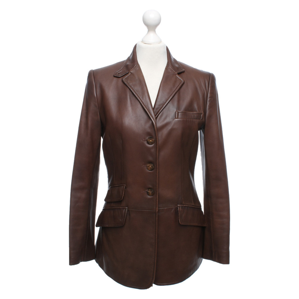 Ralph Lauren Blazer Leather in Brown