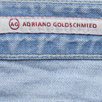 Adriano Goldschmied Pantaloncini di jeans in azzurro