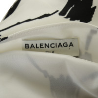 Balenciaga Seidentop mit Muster