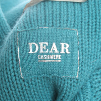 Dear Cashmere Top Wool in Turquoise