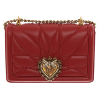 Dolce & Gabbana Devotion en Cuir en Rouge