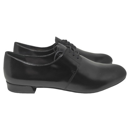Prada Lace-up shoes Leather in Black