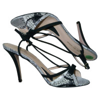 Alessandro Dell'acqua Sandals Leather in Black