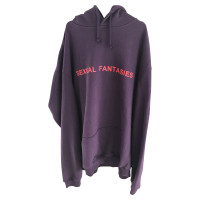 Vetements Top en Coton en Violet