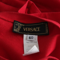 Versace Capispalla in Cotone in Rosso