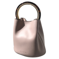 Marni Handtasche aus Leder in Rosa / Pink