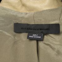 Alexander Wang Vest Leather in Green