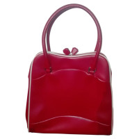 Prada Rote Ledertasche