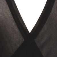 Jean Paul Gaultier Enveloppez veste en noir