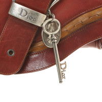 Christian Dior Gaucho Saddle Bag aus Leder