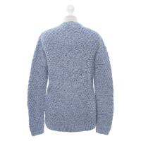 Cos Pull en bleu chiné