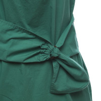 Acne Robe en Coton en Vert