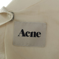 Acne Asymmetrische jurk in crème