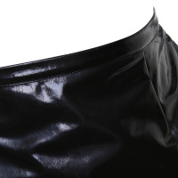 D&G Lakleder rok in zwart
