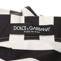 Dolce & Gabbana Blousejurk met streeppatroon