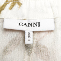 Ganni trousers with motif print