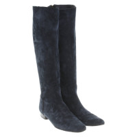 Loro Piana Boots Suede in Blue