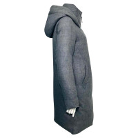 Dkny Giacca/Cappotto in Lana in Grigio