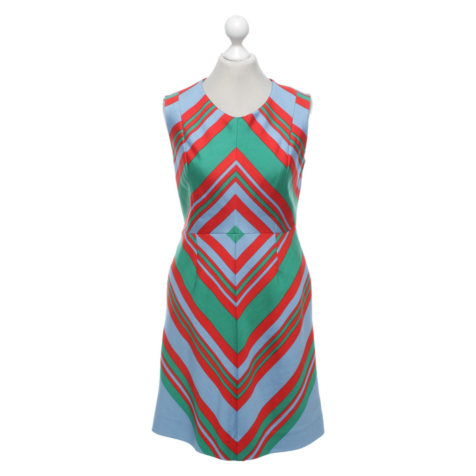 Diane Von Furstenberg Kleid mit geometrischem Muster