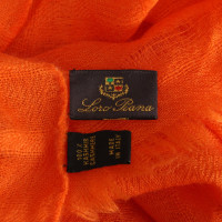 Loro Piana Scarf/Shawl Cashmere in Orange