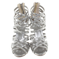 Karen Millen Sandals in metallic look