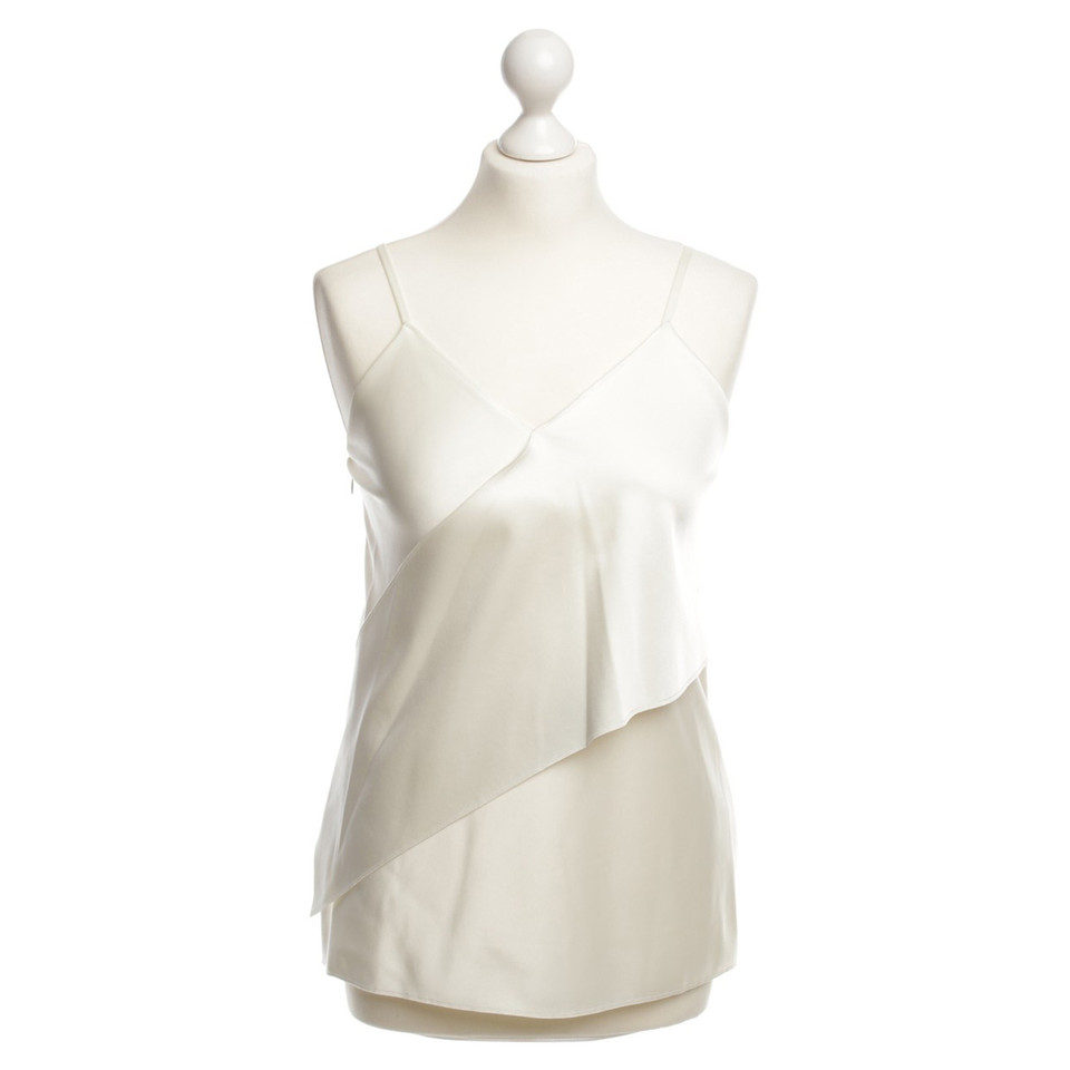 Phillip Lim Top di seta in bianco