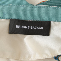 Bruuns Bazaar Zijden rok met patroon