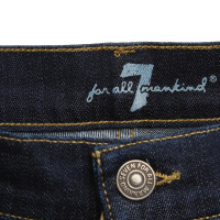 7 For All Mankind Jeans in donkerblauw