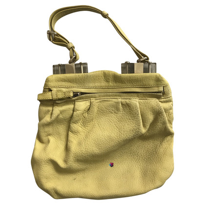 Etro Handtasche aus Wildleder in Gelb