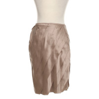 Marc Cain Silk skirt in light brown