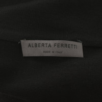 Alberta Ferretti Top en noir