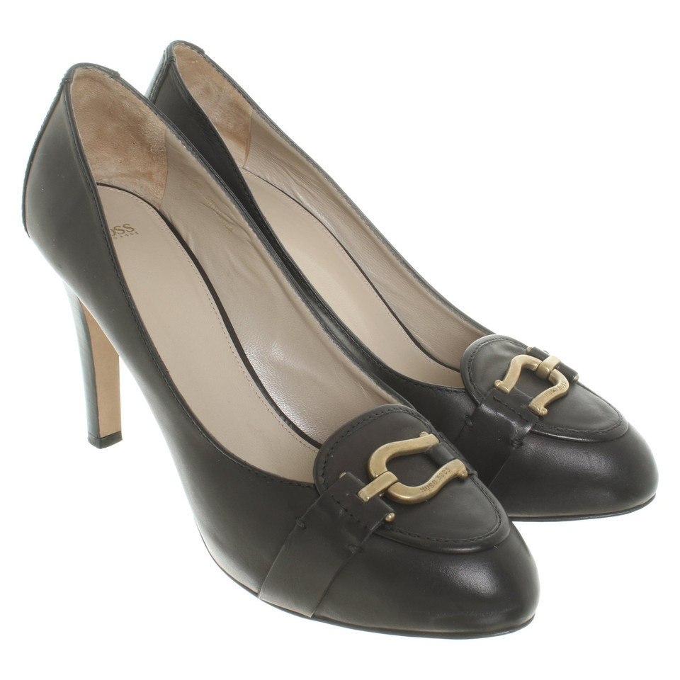 Hugo Boss pumps en noir