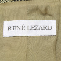 René Lezard Blazer in Lana in Verde