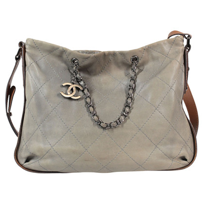 Chanel Coco Country Leer in Taupe