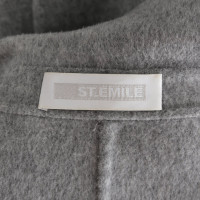 St. Emile Jacket/Coat Wool in Grey