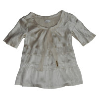 Pinko Silk top in gold