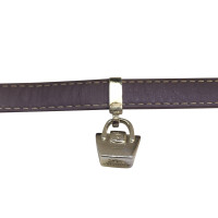 Longchamp Armband Leer in Violet